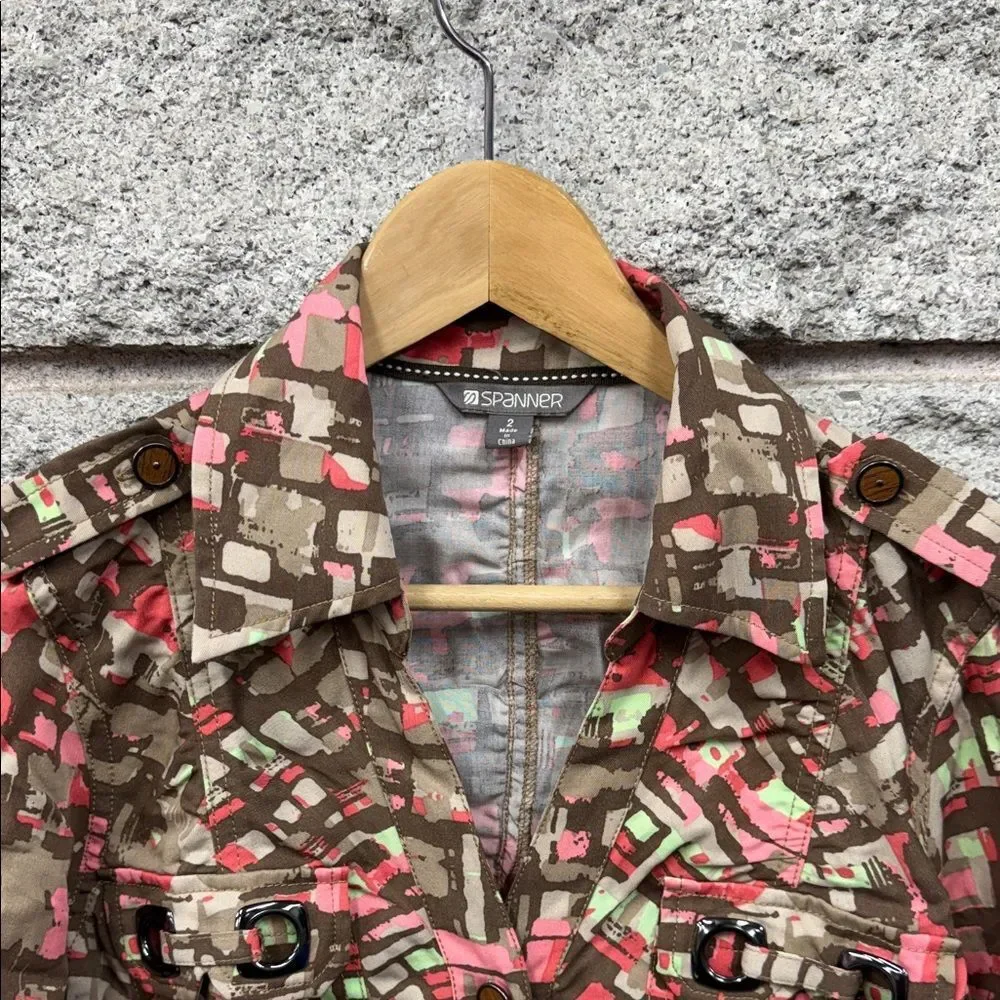 SPANNER Multicolor Patterned Cardigan - Picture 4 of 6